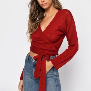 Express Plunge Sweater
